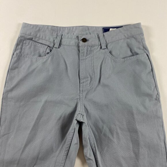 Vineyard Vines Canvas Twill Chino Pants Men's 32 x 32 Cotton Light Blue 5 Pocket - Picture 2 of 13